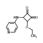 CAS 登录号：446861-48-9， 3-乙氧基-4-(4-吡啶基氨基)-1,2-环丁烷二酮