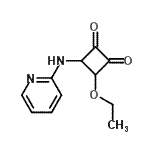 CAS 登录号：446861-51-4， 3-乙氧基-4-(2-吡啶基氨基)-1,2-环丁烷二酮