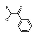 CAS 登录号：447-15-4， 2-氯-2-氟-1-苯乙酮
