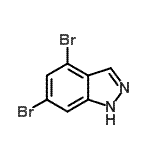 CAS#: 447430-07-1, 4,6-Dibromo-1H-Indazole