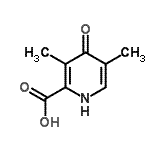 CAS 登录号：447461-21-4， 3,5-二甲基-4-氧代-1,4-二氢-2-吡啶羧酸