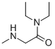 CAS#: 44897-15-6, N,N-Diethyl-2-(Methylamino)Acetamide Hydrochloride