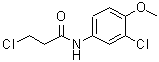 CAS#: 449170-55-2, 3-Chloro-N-(3-Chloro-4-Methoxyphenyl)Propanamide