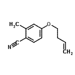 CAS#: 449174-85-0, 4-(3-Buten-1-Yloxy)-2-Methylbenzonitrile