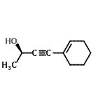 CAS 登录号：449204-44-8， (2R)-4-(1-环己烯-1-基)-3-丁炔-2-醇