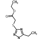 CAS#: 449747-35-7, Ethyl [(5-Ethyl-1H-1,2,4-Triazol-3-Yl)Sulfanyl]Acetate