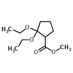 CAS#: 450408-27-2, Methyl 2,2-Diethoxycyclopentanecarboxylate