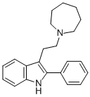 CAS#: 4509-85-7, 3-(2-(Hexahydro-1H-Azepin-1-Yl)Ethyl)-2-Phenyl-Indole