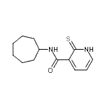 CAS#: 451473-73-7, N-Cycloheptyl-2-Sulfanylnicotinamide