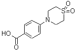 CAS 登录号：451485-62-4， 4-(1,1-二氧代-4-硫代吗啉基)苯甲酸