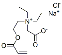 CAS#: 45168-72-7, [2-(Acryloyloxy)Ethyl](Carboxymethyl)Diethylammonium Chloride, Sodium Salt
