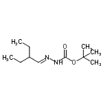CAS#: 452318-58-0, 2-Methyl-2-Propanyl (2E)-2-(2-Ethylbutylidene)Hydrazinecarboxylate