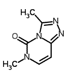CAS 登录号：452323-95-4， 3,6-二甲基[1,2,4]三唑并[4,3-c]嘧啶-5(6H)-酮