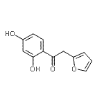 CAS#: 452346-10-0, 1-(2,4-Dihydroxyphenyl)-2-(2-Furyl)Ethanone