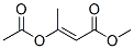CAS 登录号：4525-27-3， 3-(乙酰氧基)异巴豆酸甲酯