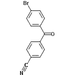 CAS 登录号：452929-54-3， 4-(4-溴苯甲酰基)苯甲腈