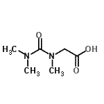 CAS 登录号：453557-24-9， N-(二甲基氨基甲酰)-N-甲基甘氨酸
