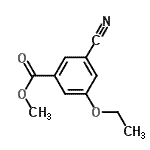 CAS 登录号：453565-86-1， 甲基3-氰基-5-乙氧基苯甲酸酯