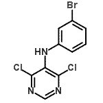 CAS#: 454685-38-2, N-(3-Bromophenyl)-4,6-Dichloro-5-Pyrimidinamine