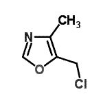 CAS 登录号：45515-22-8， 5-(氯甲基)-4-甲基-1,3-恶唑
