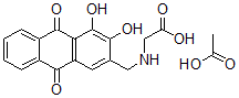 CAS#: 455303-00-1, 2-[Carboxylatomethyl-[(3,4-dihydroxy-9,10-dioxo-anthracen-2-yl)methyl]ammonio]acetate