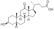 CAS#: 4560-58-1, 3-beta-Hydroxy-12-Oxo-5-beta-Cholanoic acid