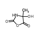 CAS#: 45649-05-6, 4-Hydroxy-4-Methyl-1,3-Oxazolidine-2,5-Dione