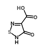 CAS#: 45654-48-6, 4-Hydroxy-1,2,5-Thiadiazole-3-Carboxylic Acid