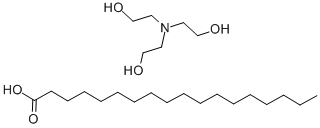 CAS 登录号：4568-28-9， 三乙醇胺硬脂酸盐