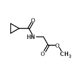 CAS#: 457629-14-0, Methyl N-(Cyclopropylcarbonyl)Glycinate