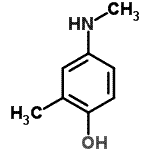 CAS#: 45804-36-2, 2-Methyl-4-(Methylamino)Phenol