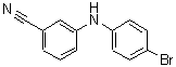 CAS 登录号：458550-45-3， 3-[(4-溴苯基)氨基]苯甲腈