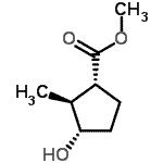 CAS 登录号：459174-16-4， 甲基(1R,2S,3S)-3-羟基-2-甲基环戊烷羧酸酯