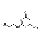 CAS 登录号：459182-44-6， 2-[(2-氨基乙基)氨基]-6-甲基-4(1H)-嘧啶酮