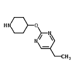 CAS#: 459819-33-1, 5-Ethyl-2-(4-Piperidinyloxy)Pyrimidine