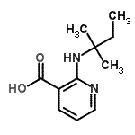 CAS#: 460044-26-2, 2-[(2-Methyl-2-Butanyl)Amino]Nicotinic Acid