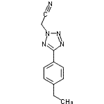 CAS#: 460363-90-0, [5-(4-Ethylphenyl)-2H-Tetrazol-2-Yl]Acetonitrile