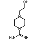 CAS 登录号：46112-71-4， 4-(2-羟基乙基)-1-哌嗪甲脒