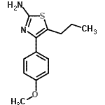 CAS#: 461436-76-0, 4-(4-Methoxyphenyl)-5-Propyl-1,3-Thiazol-2-Amine