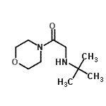 CAS#: 461437-09-2, 2-[(2-Methyl-2-Propanyl)Amino]-1-(4-Morpholinyl)Ethanone