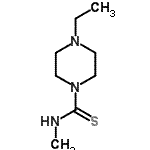 CAS#: 461456-78-0, 4-Ethyl-N-Methyl-1-Piperazinecarbothioamide