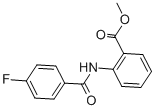 CAS 登录号：461681-88-9， 2-[(4-氟苯甲酰)氨基]苯甲酸甲酯