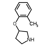 CAS#: 46196-54-7, 3-(2-Methylphenoxy)Pyrrolidine