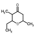 CAS#: 462065-51-6, 2-Ethyl-3,6-Dimethyltetrahydro-4H-Thiopyran-4-One