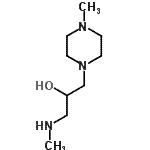 CAS#: 462066-61-1, 1-(Methylamino)-3-(4-Methyl-1-Piperazinyl)-2-Propanol