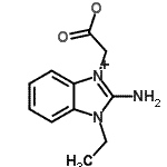 CAS#: 462068-66-2, (2-Amino-1-Ethyl-1H-3,1-Benzimidazol-3-Ium-3-Yl)Acetate