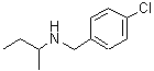 CAS 登录号：46234-40-6， N-(4-氯苄基)-2-丁胺