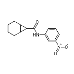 CAS 登录号：462601-13-4， N-(3-硝基苯基)双环[4.1.0]庚烷-7-甲酰胺