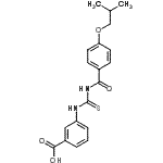 CAS#: 462602-17-1, 3-{[(4-Isobutoxybenzoyl)Carbamothioyl]Amino}Benzoic Acid
