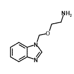 CAS#: 46277-17-2, 2-(1H-Benzimidazol-1-Ylmethoxy)Ethanamine
